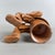 Artisanal Italian Terracotta Sculpture of Man with Pipe, Apulia, 20th Century For Sale - Image 9 of 11