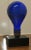 Blue Industrial Sculpture made from an Early American Light Bulb, 1920s For Sale - Image 8 of 8