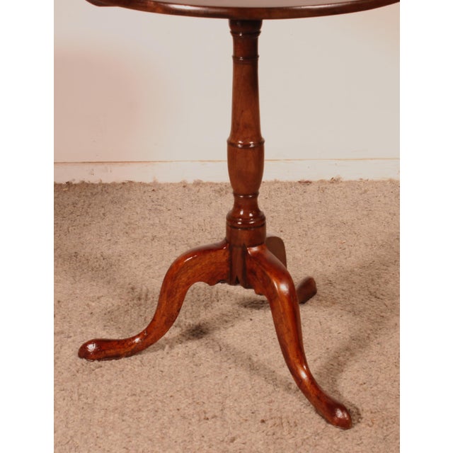 Small Early 19th Century Mahogany Tea Table For Sale - Image 5 of 10