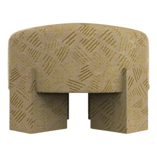 Collector Cassette Pouf in Linen Kuba by Alter Ego Studio For Sale