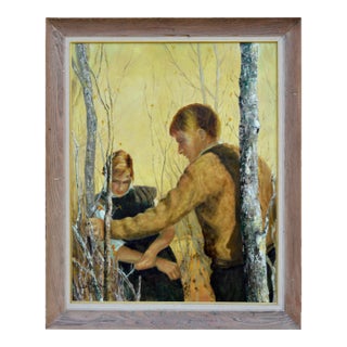 Mid Century Figurative -- Adventures - Duleich For Sale