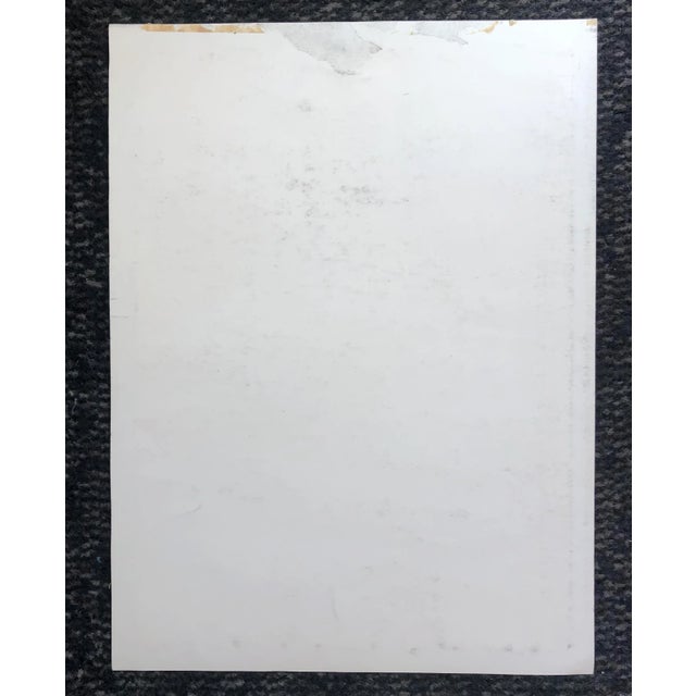 1960s Frédéric Schmied, Bout-du-Monde, Geneva, 1962, Pencil on Paper For Sale - Image 5 of 6