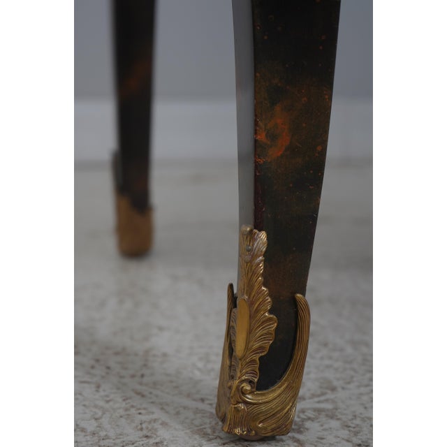 Maitland Smith Chinoiserie Decorated Four Drawer Commode Chest For Sale - Image 10 of 17