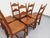 Vintage Brutalist Chairs in Oak Wood, 1960s, Set of 6 For Sale - Image 15 of 18