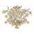 Gold Venetian Floreal Gold Muarno Glass Chandelier by Simoeng For Sale - Image 8 of 8