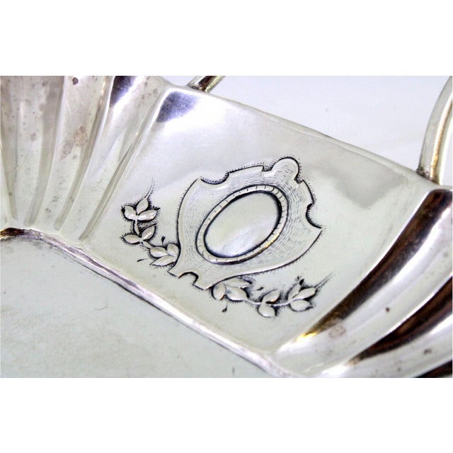 Silver Candy Box with Embossed Floral Motifs For Sale - Image 4 of 8