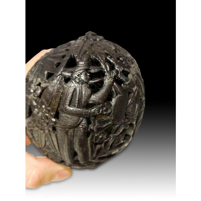Carved Coconut, 19th Century For Sale - Image 10 of 14