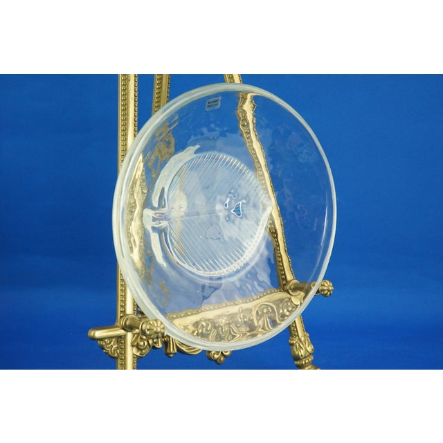 Vintage Centerpiece Emptier in Iridescent Murano Glass with Leaf by Alfredo Barbini, 1950s For Sale - Image 14 of 18