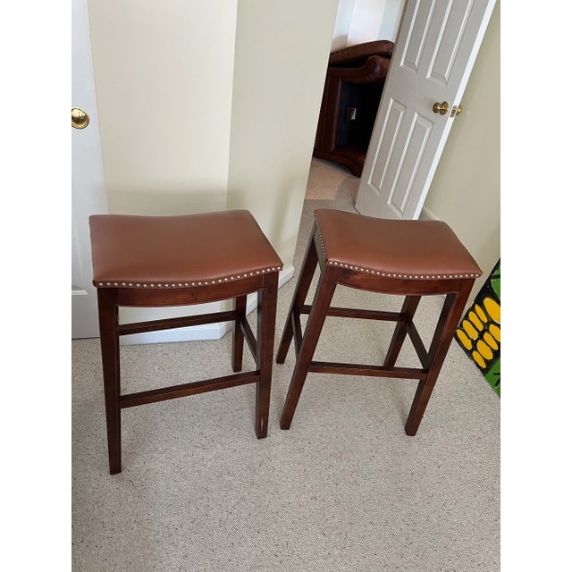 Grandin Road Frontgate Bar Stools Bar Stool a Pair Chairish