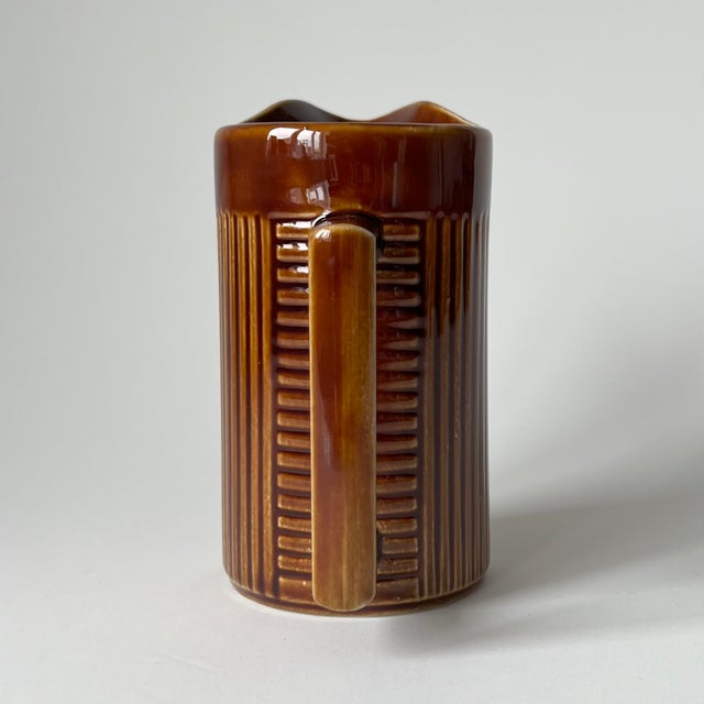 Vintage Tiko Brown Ceramic Coffee Set, 1960s, Set of 13 For Sale - Image 16 of 18