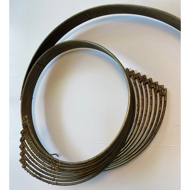 Late 20th Century Curtis Jere Metal Wall Sculpture For Sale - Image 5 of 10