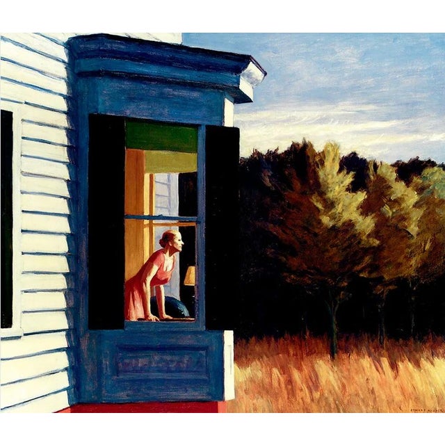 Realism Edward Hopper Jubilæumsplakat Cape Cod Morning Poster, 1992 For Sale - Image 3 of 4
