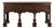 English 19th Century Oak Sideboard with Three Low-Relief Carved Drawers For Sale