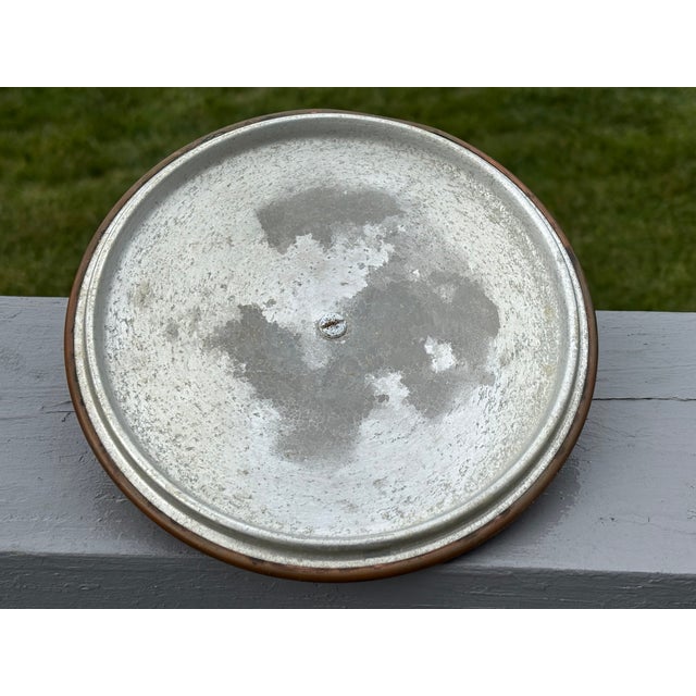 Metal Early 20th Century Copper Lined Ice Bucket W. Lid & Wooden Trims For Sale - Image 7 of 9