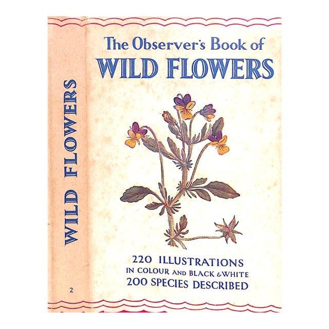 "The Observer's Book of Wild Flowers" Book 1958 Stokoe, w.j. [Compiled By] For Sale
