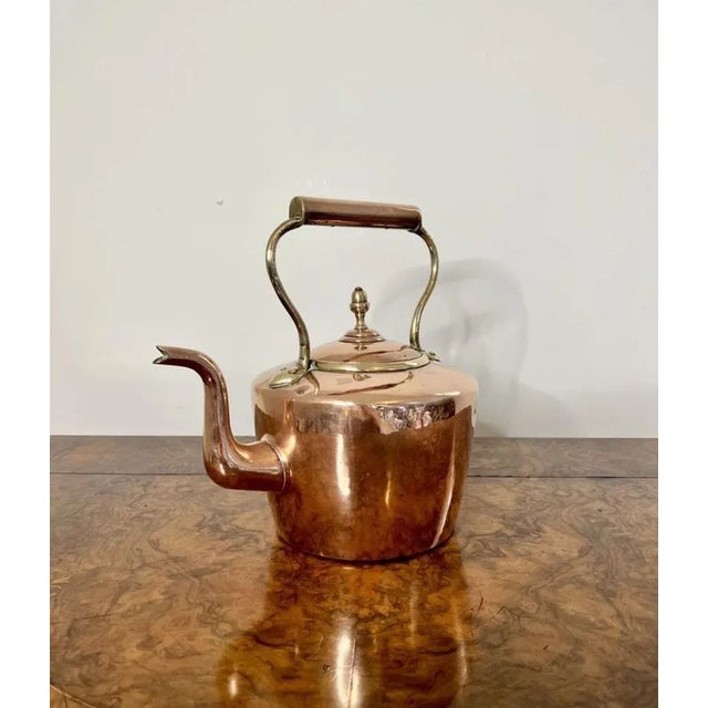 Early 19th Century Antique George III Copper Kettle, 1800s For Sale - Image 5 of 6