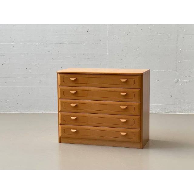 Chest of Drawers in Cherry Wood, 1990s For Sale - Image 9 of 16