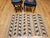 Vintage Native American Navajo Rug, Handwoven Wool, Chinle Revival Pattern, Tan & Black, 3x5 For Sale - Image 4 of 15