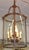 Monumental 10 Light Patina Bronze Lantern Chandelier For Sale - Image 4 of 12