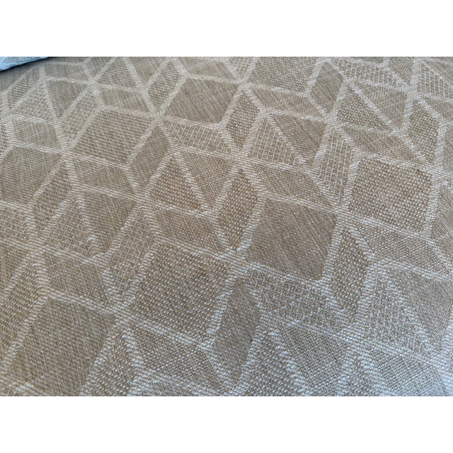 *New* Custom Mid-Century Modern Inspired Lee Industries Geometric Print Sectional For Sale - Image 12 of 12