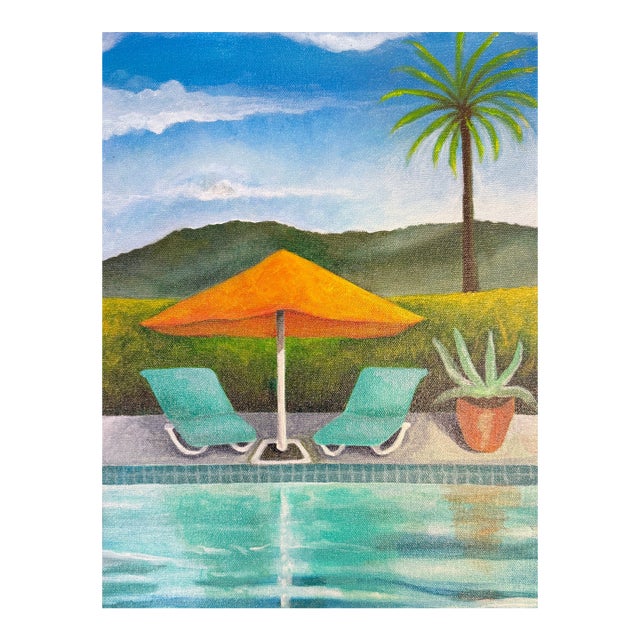 Palm Springs Contemporary Print by Roxanne Ritzel For Sale