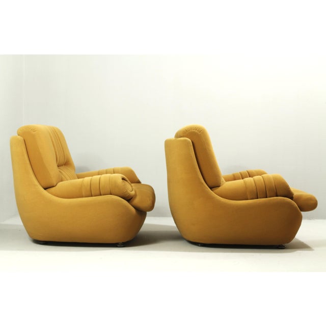 Space Age No. 23 Lounge Chair from Jitona, 1970s, Set of 2 For Sale - Image 6 of 14