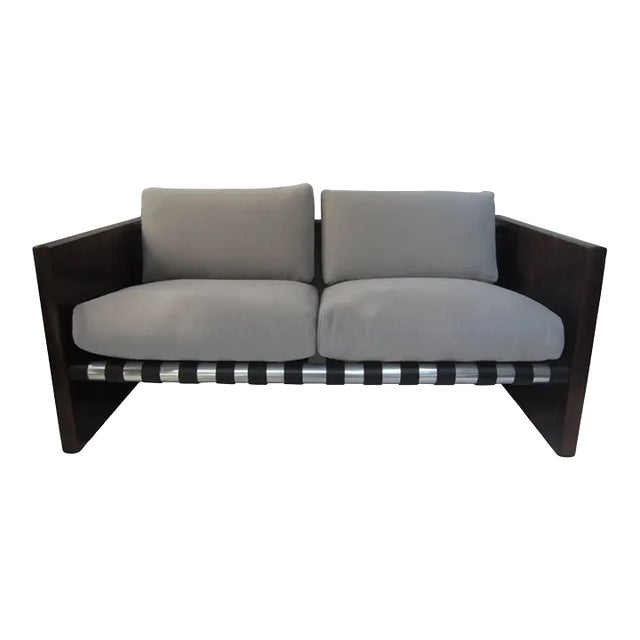 1960s Modern Loveseat Attributed to Thayer Coggin For Sale