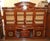 19th Century Mahogany French Empire Cabinet Bookcase With Cellarette and Clock For Sale - Image 4 of 16