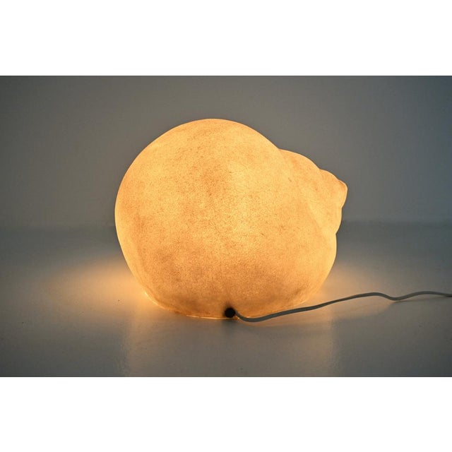 Snail Lamp attributed to André Cazenave, 1970s For Sale - Image 10 of 16