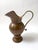 French Provincial Vintage French Copper Pitcher With Sculptural Brass Handle – Villedieu For Sale - Image 3 of 12