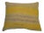 Mid 20th Century Yellow Turkish Kilim Rug Pillow For Sale