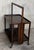 Wood Mid-Century Modern Folding Bar Cart With Two Tier For Sale - Image 7 of 10