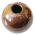 Brown Vintage Space Age Ceramic Spherical Ornament Sculpture by Marisa, 1970s, Set of 3 For Sale - Image 8 of 9