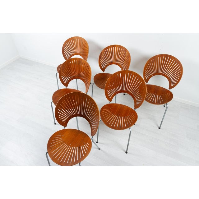 Nanna Ditzel Teak Trinidad Dining Chairs by Nanna Ditzel for Fredericia, 1990s, Set of 6 For Sale - Image 4 of 18