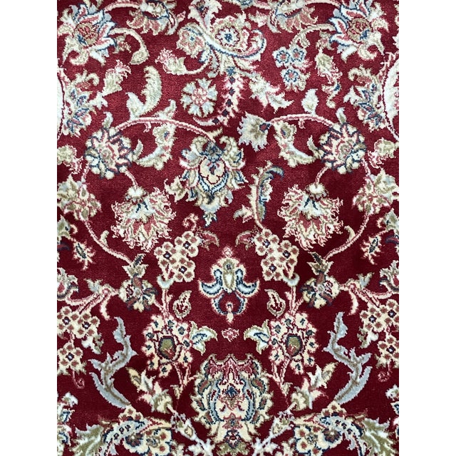 Tribal Turkish Silk-Style Rug 4'0" X 6'0" For Sale - Image 3 of 6