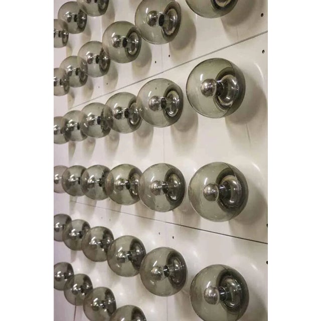 Panel Wall Lamp from Hillebrand, 1970s For Sale - Image 3 of 11