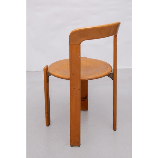 Stacking Chairs by Bruno Rey for Kush & Co, 1970, Set of 6 For Sale - Image 6 of 18