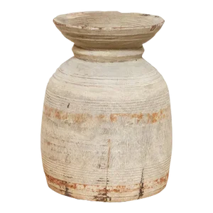Nepal Wooden Milk Pot-Kuri