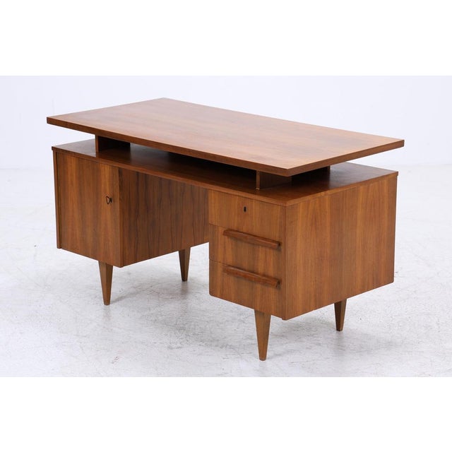 Mid-Century Wooden Desk, 1960s For Sale - Image 15 of 16