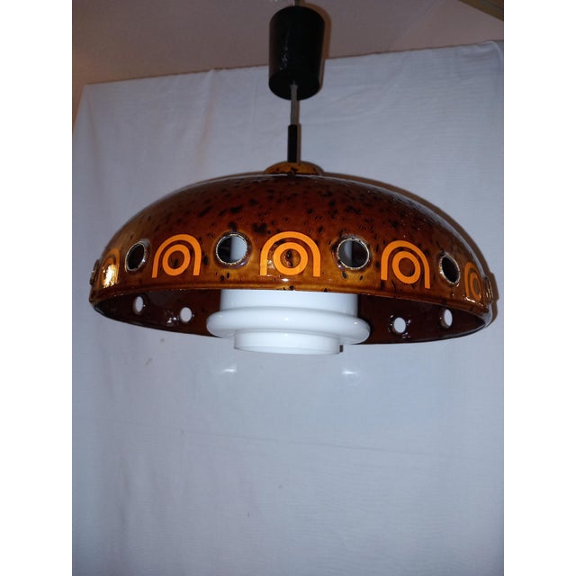 Vintage Pendant Light from Hustadt Leuchten, 1970s For Sale - Image 10 of 14