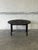 Stained Oak Folding Butler Tray End Table With Drop-Down Sides Vintage Mid-Century Modern 1970s For Sale - Image 11 of 11