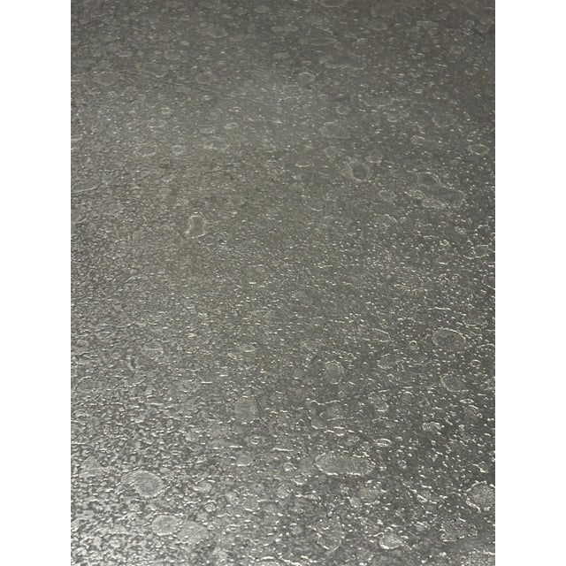 Mid-Century Modern Etched Chrome Metal Coffee Table by Heinz Lilienthal, Germany, 1960s For Sale - Image 3 of 16