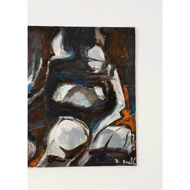Figurative Figurative Study, Oil on Canvas For Sale - Image 3 of 6