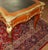 French ​Bronze Mounted Louis XV French Style Walnut Writing Desk Bureau Plat For Sale - Image 3 of 18