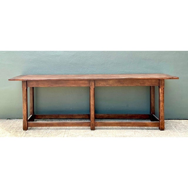 Vintage Therien Studios Rustic Plank Console Table For Sale - Image 18 of 18