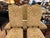 Gold French Louis XIII Style High Back Damask Dining Chairs, Set of Six For Sale - Image 8 of 13
