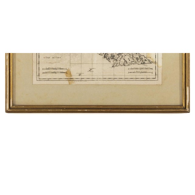 Map of the Island of Cuba by Rigobert Bonne, 1780 For Sale - Image 6 of 8