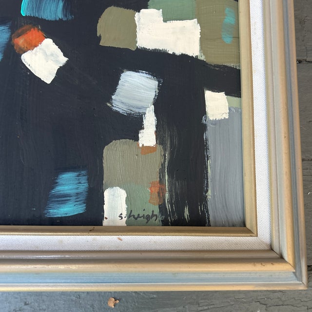 Abstract Contemporary Original Abstract Painting by Stephen Heigh “New Beginning” For Sale - Image 3 of 4