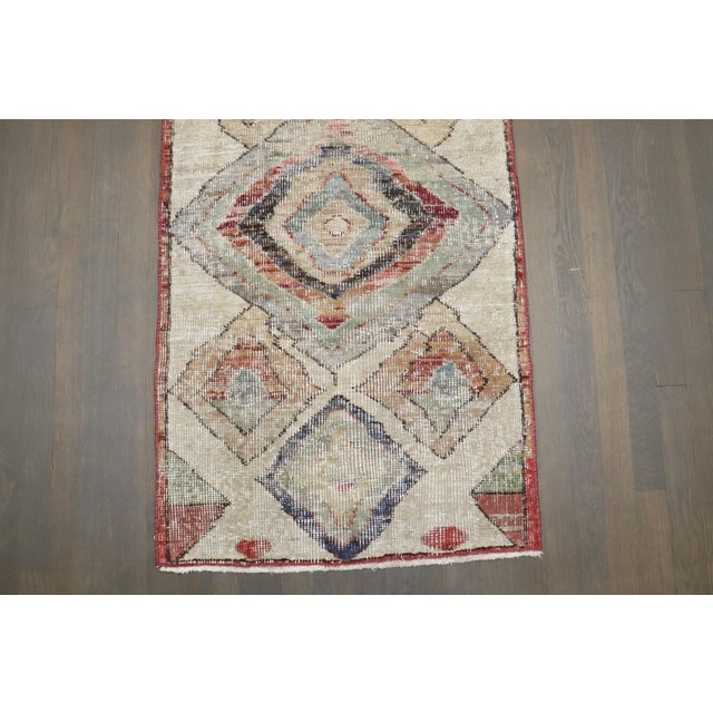 Textile Mid 20th Century Zabihi Collection Abstract Turkish Deco Rug - 2'2" x 4'5" For Sale - Image 7 of 7