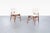 Antique White 1950s Mid Century Walnut Dining Chairs by Greta M. Grossman for Glenn of California, Set of 10 For Sale - Image 8 of 12